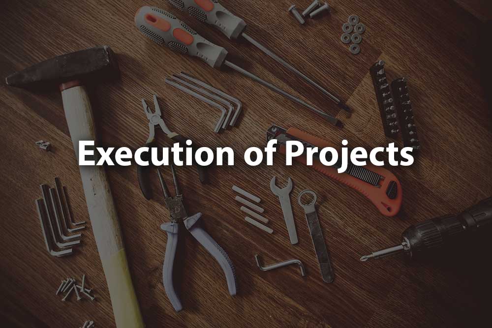 Execution of Projects - title slide